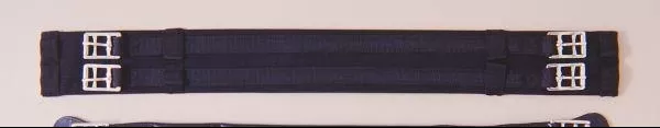 EquiRoyal Black Synthetic Dressage Girth