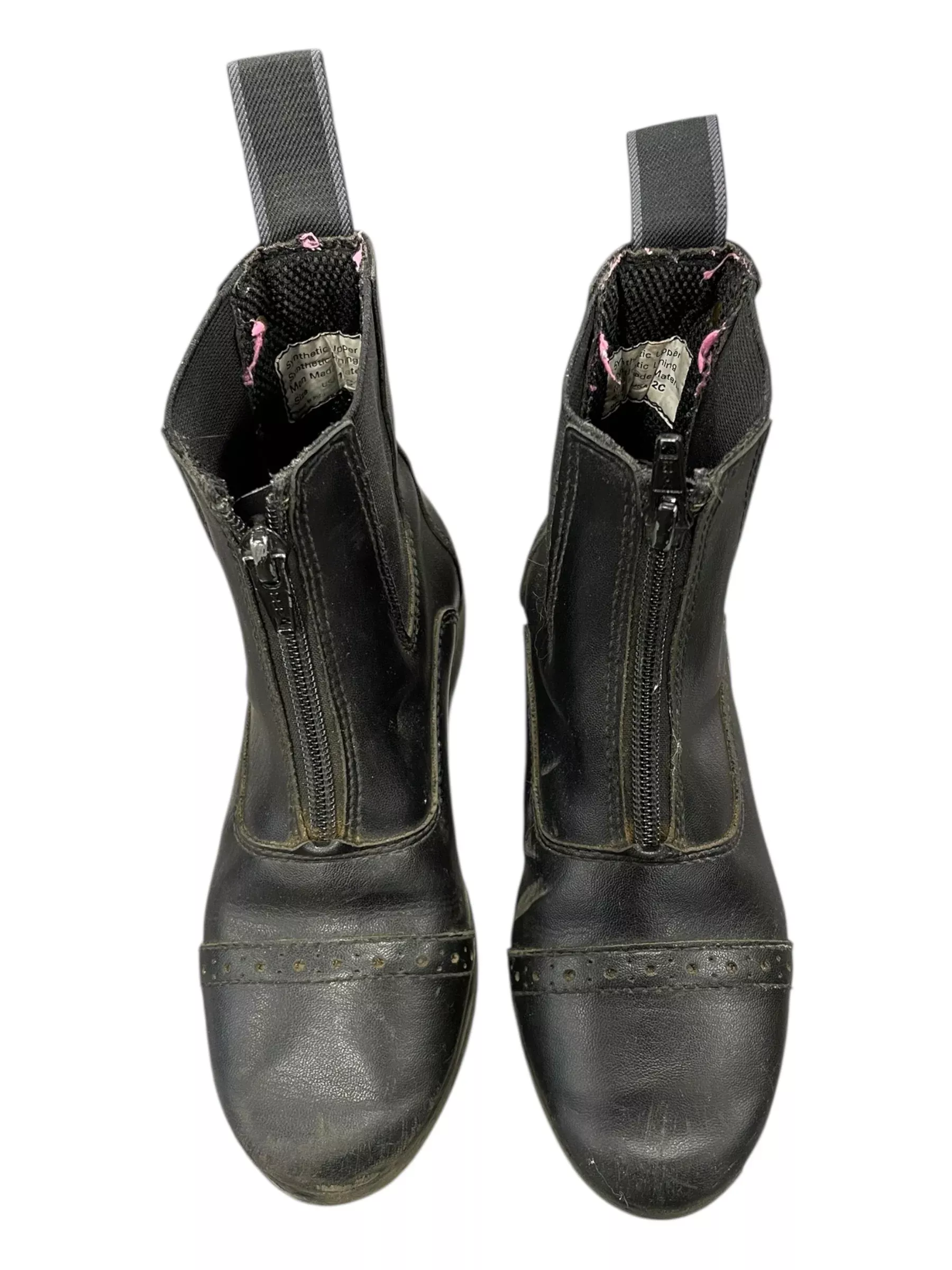 Equistar Paddock Boots - Black - Childrens 12 - USED