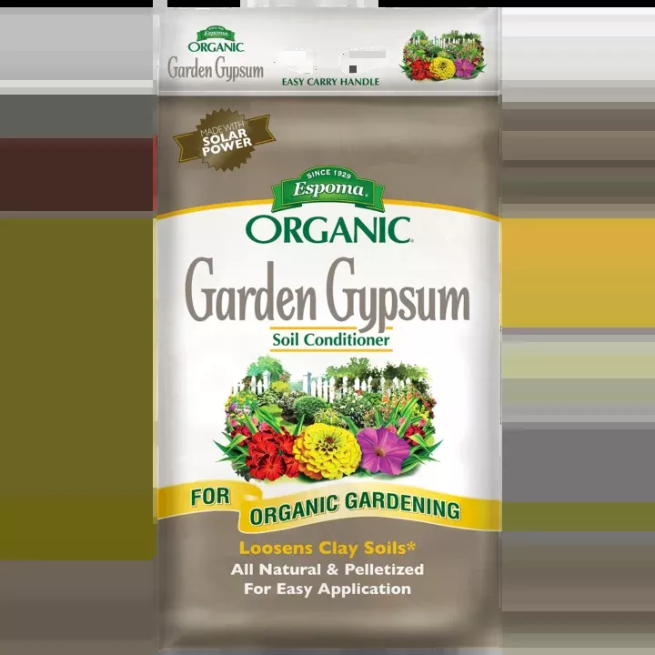 Espoma Organic Garden Gypsum Soil Conditioner, 36 lb