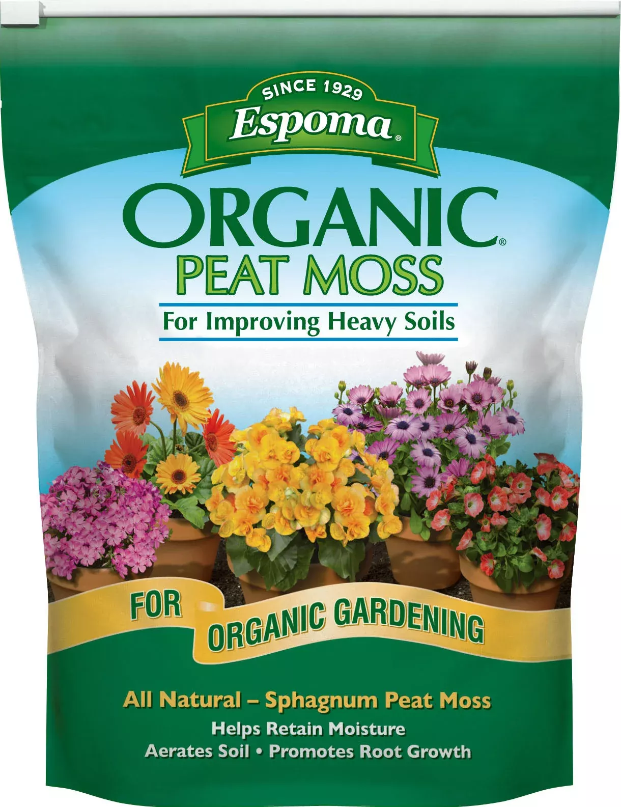 Espoma Peat Moss for Heavy Soils 8 QT