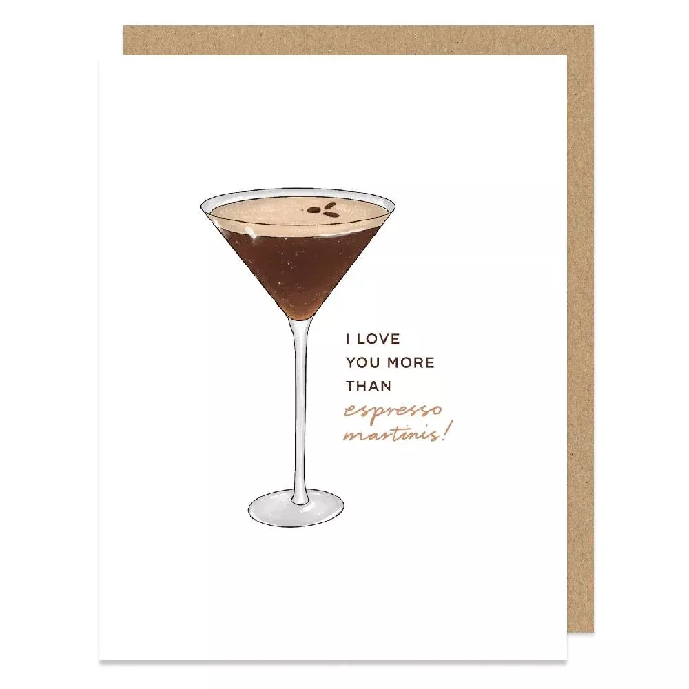 Espresso Martini Card