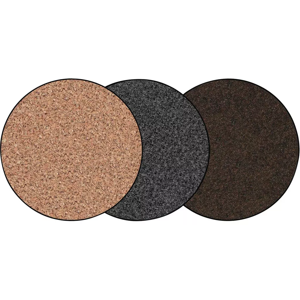 Everspring Cork/Fabric Surface Protector Mat, 10 in, Assorted