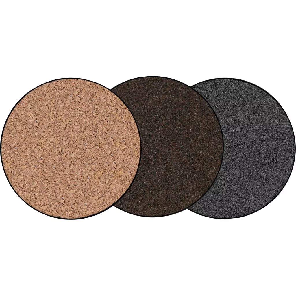 Everspring Cork/Fabric Surface Protector Mat, 12 in, Assorted
