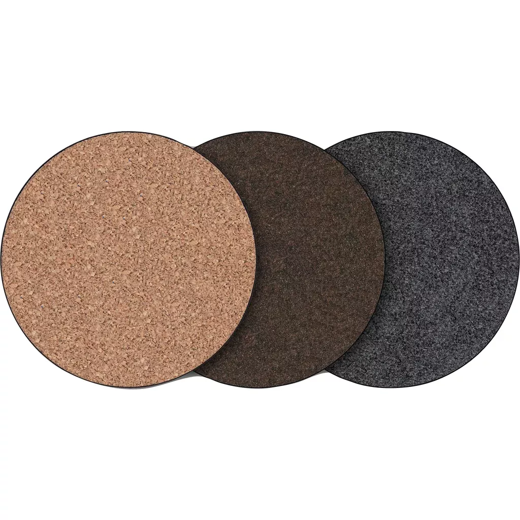 Everspring Cork/Fabric Surface Protector Mat, 14 in, Assorted