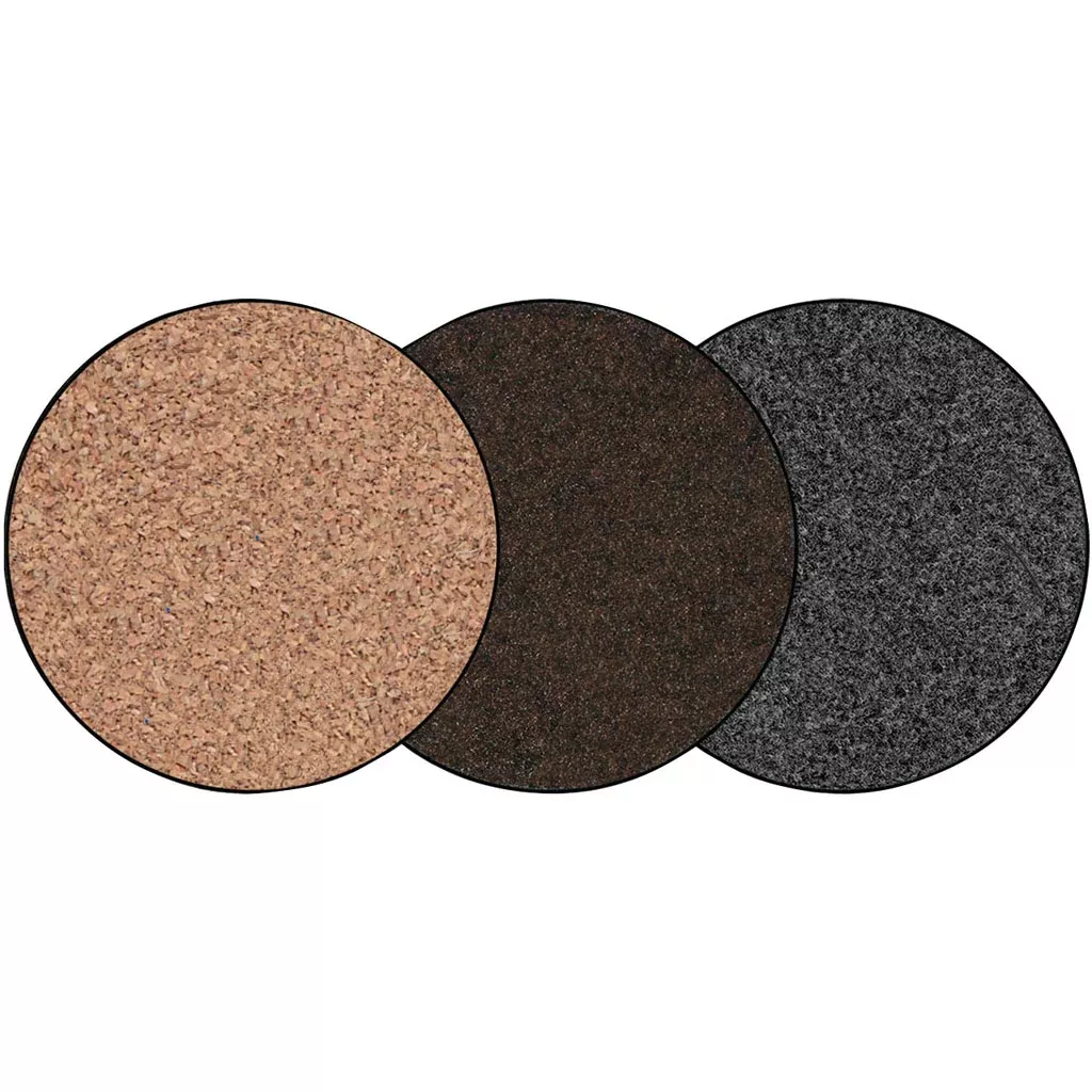 Everspring Cork/Fabric Surface Protector Mat, 8 in, Assorted