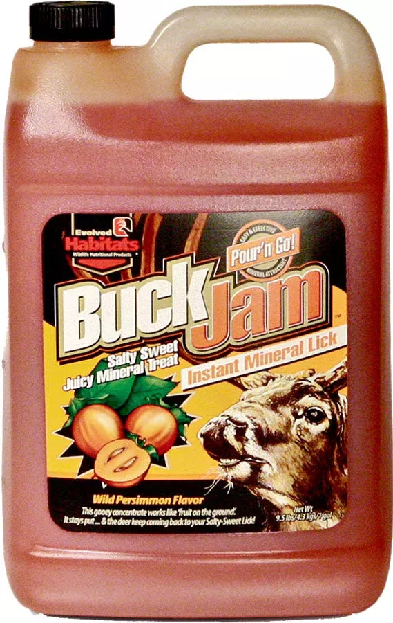 Evolved Buck Jam Instant Mineral Lick 1 GAL Persimmon