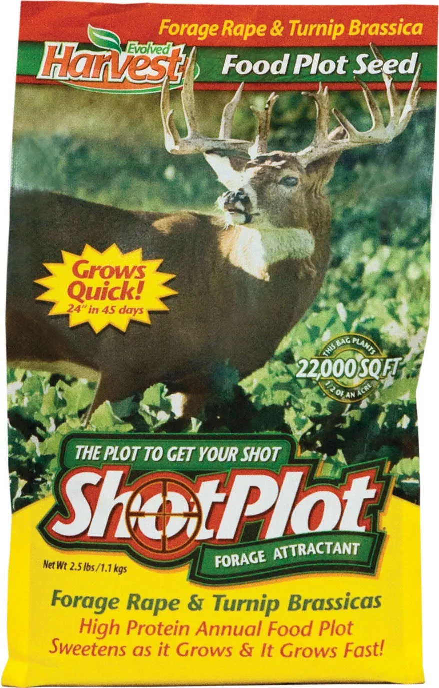 Evolved Habitats 70252 Shot Plot Deer Attractant, 2.5 LBS