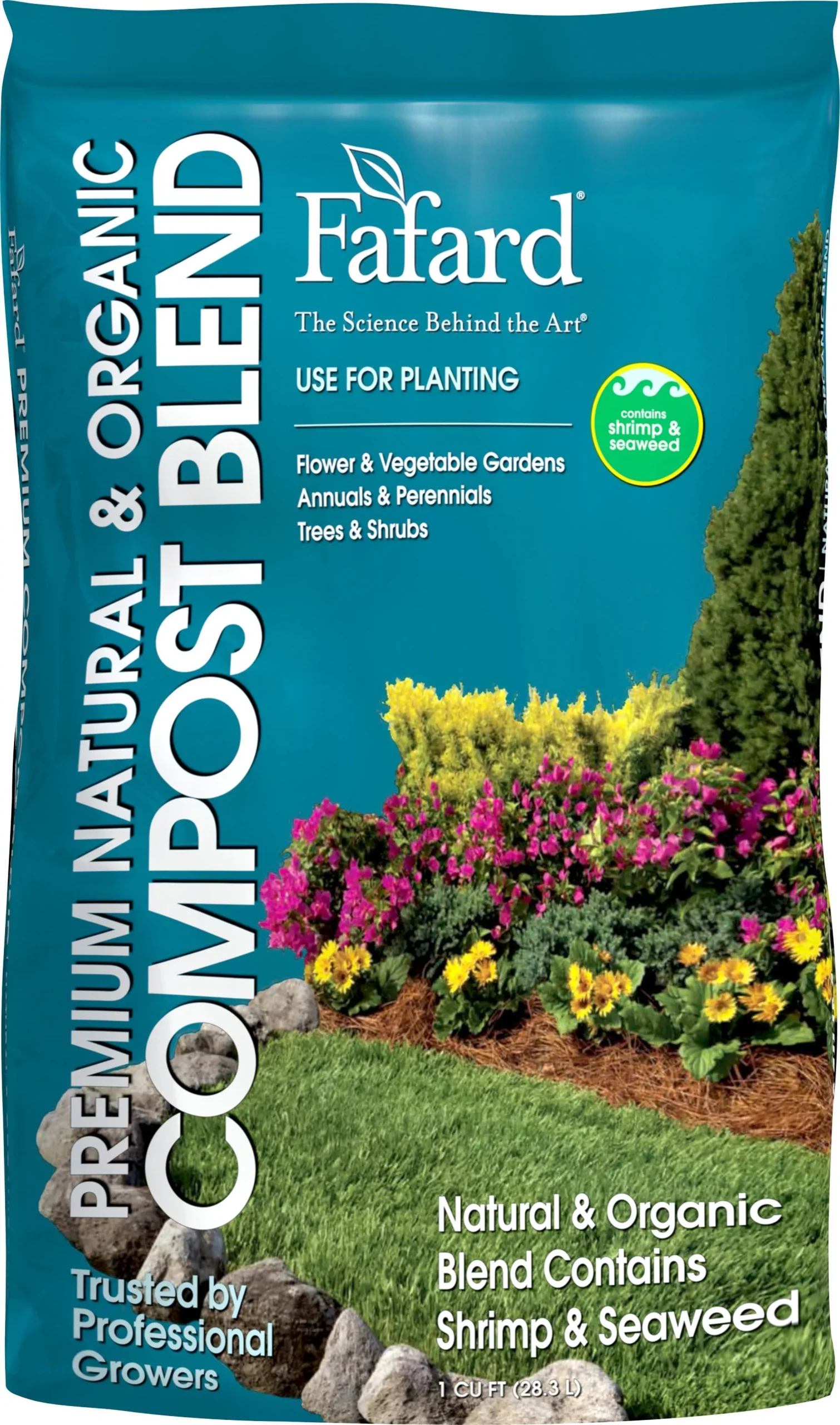 Fafard Natural and Organic Compost Blend 1 Cf