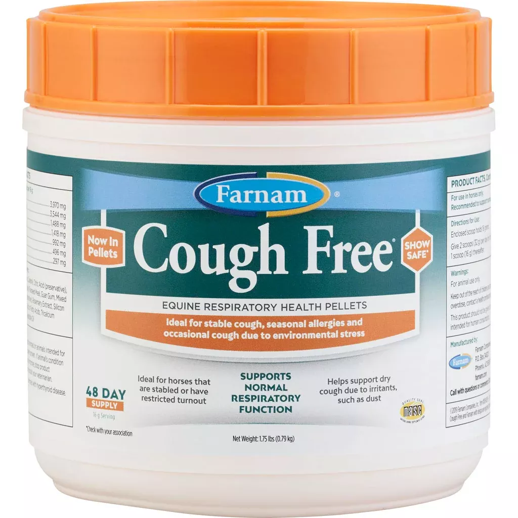 Farnam Cough Free Equine Respiratory Pellets, 1.75 lb
