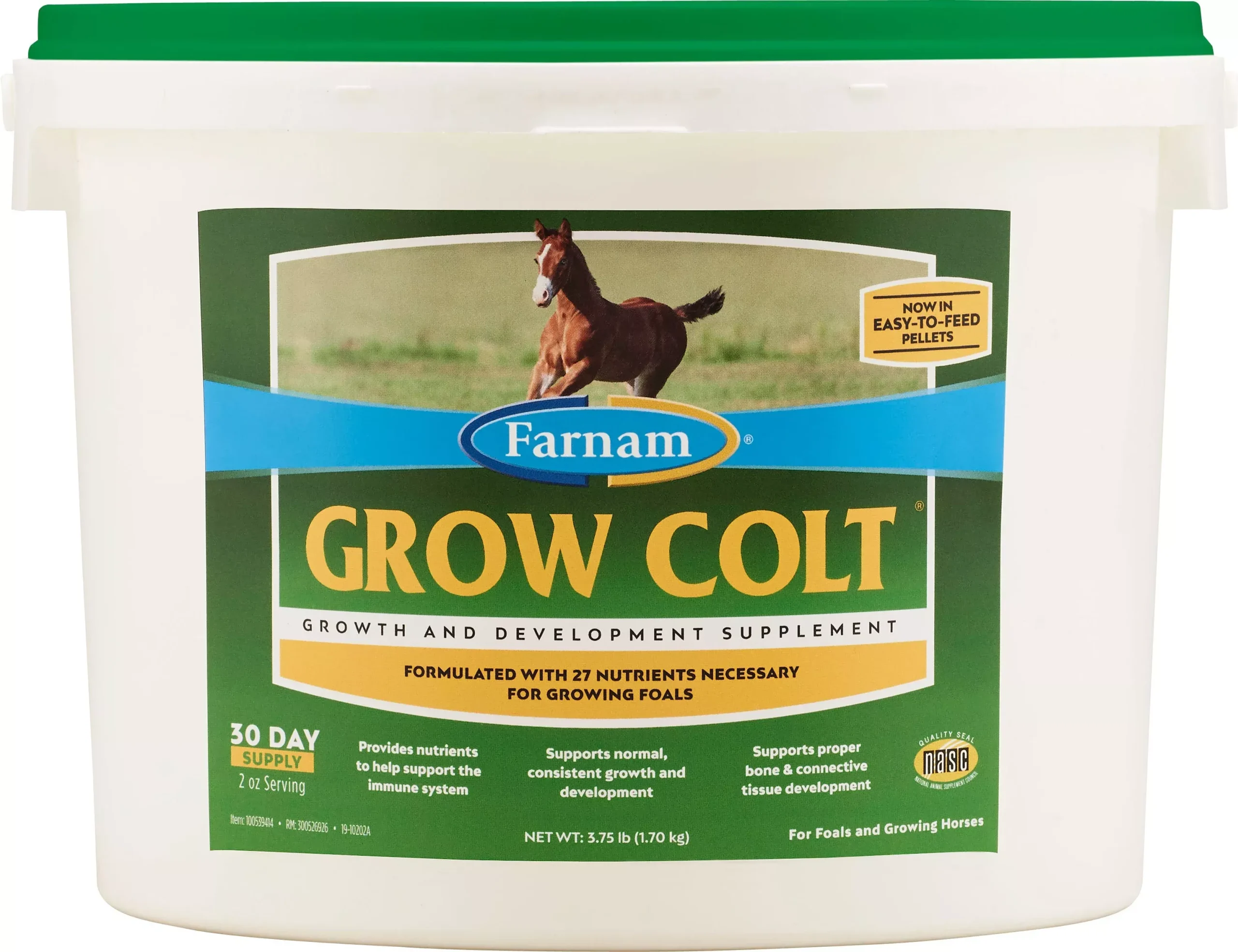 Farnam Grow Colt Growth & Development Supplement, 3.75 lb