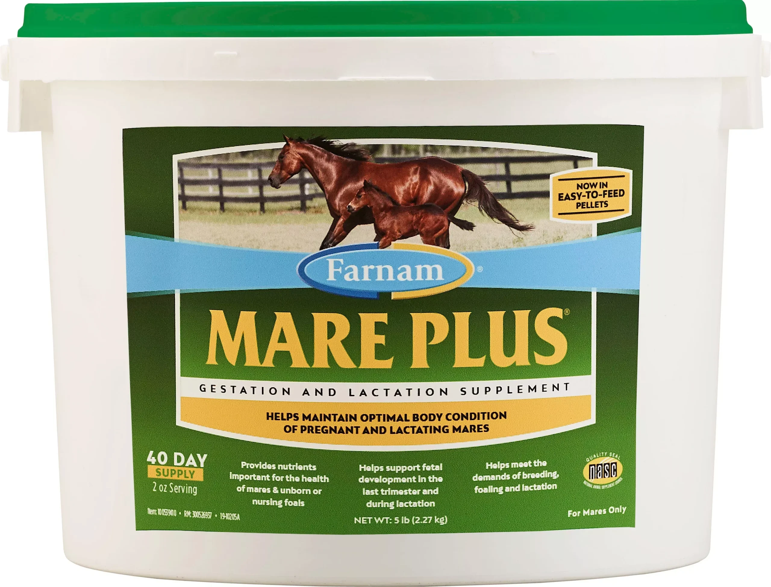 Farnam Mare Plus Gestation & Lactation Supplement, 5 lb (40-Day)