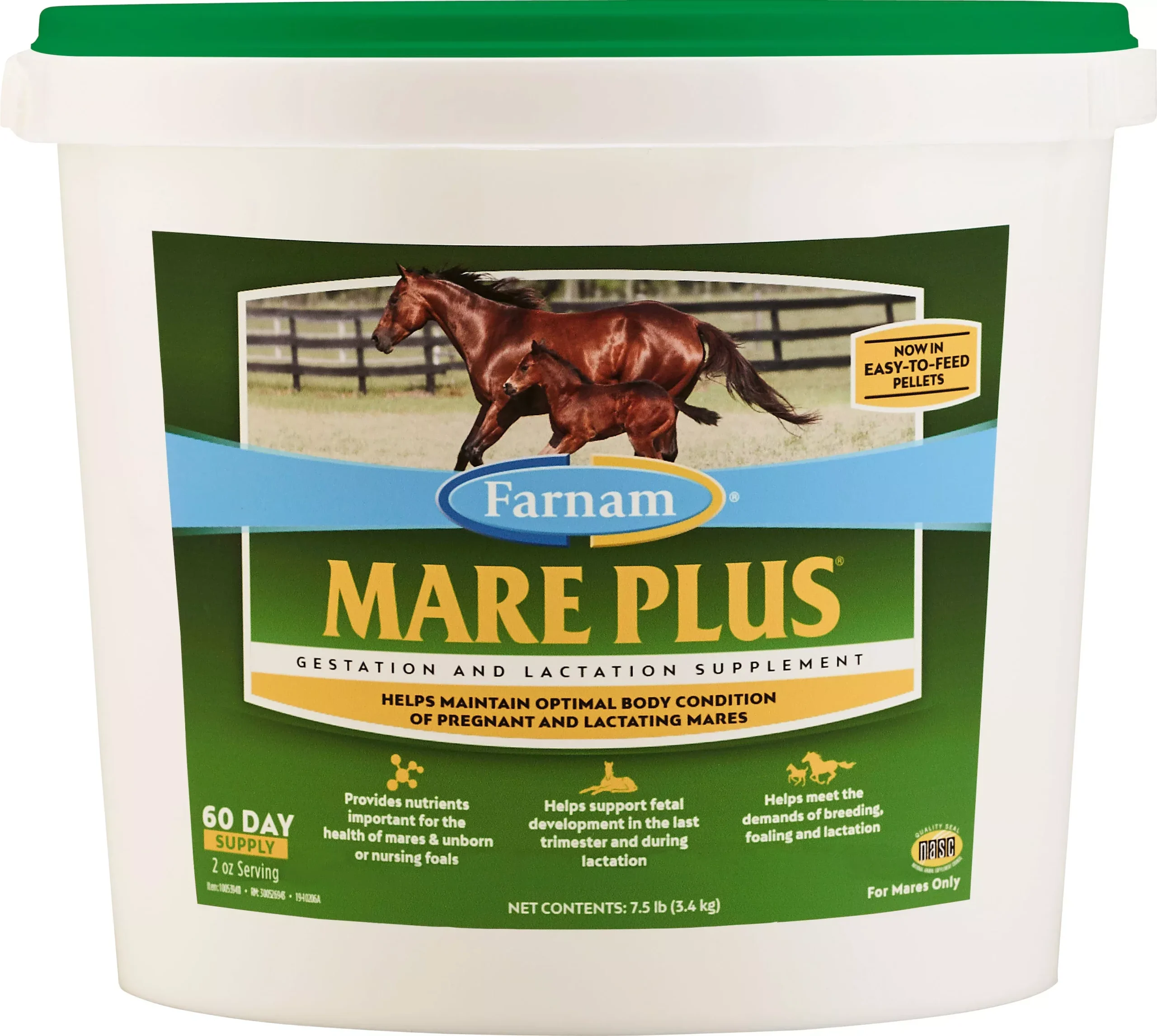 Farnam Mare Plus Gestation & Lactation Supplement, 7.5 lb