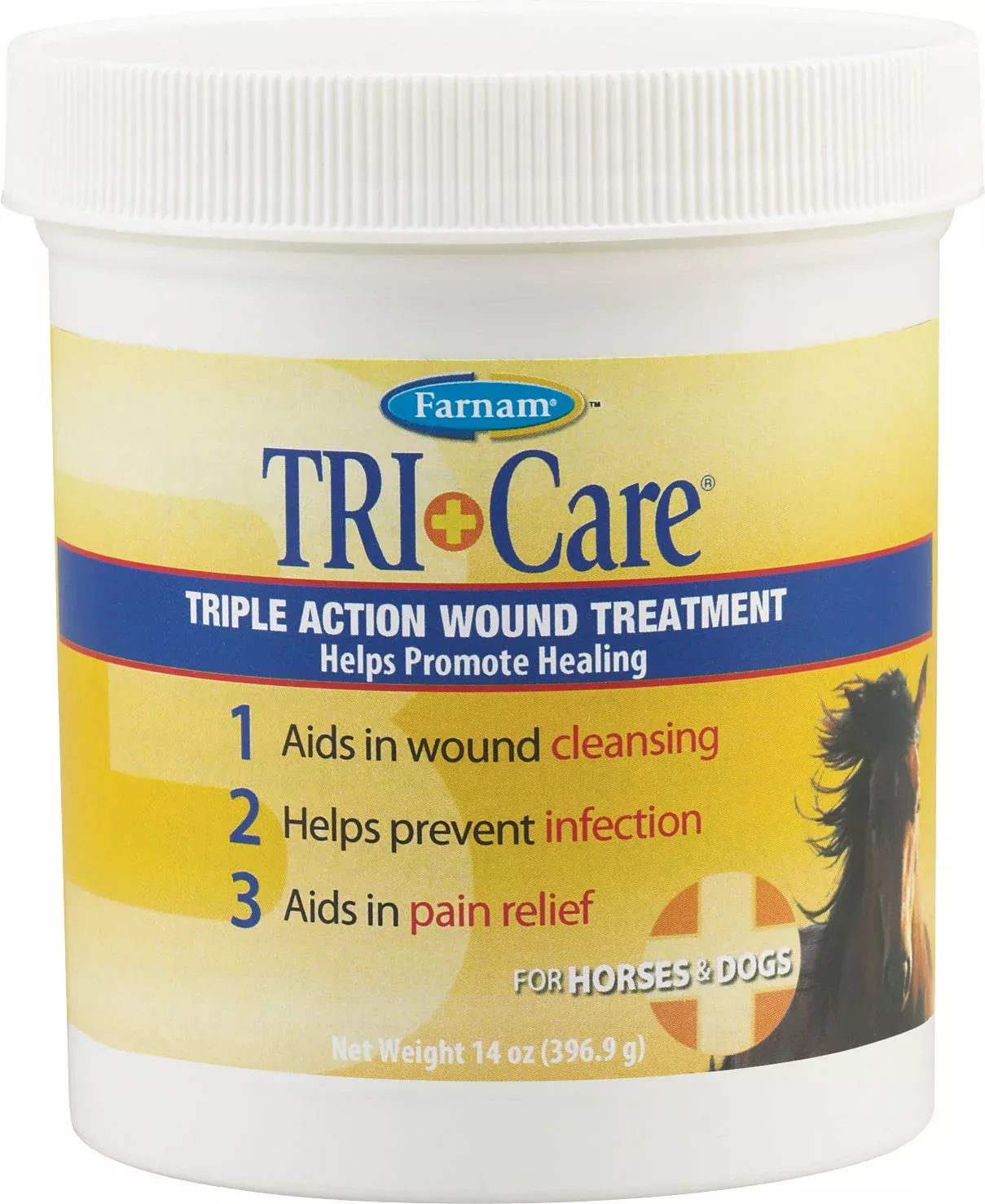 Farnam Tri-Care Triple Action Wound Treatment, 14 oz