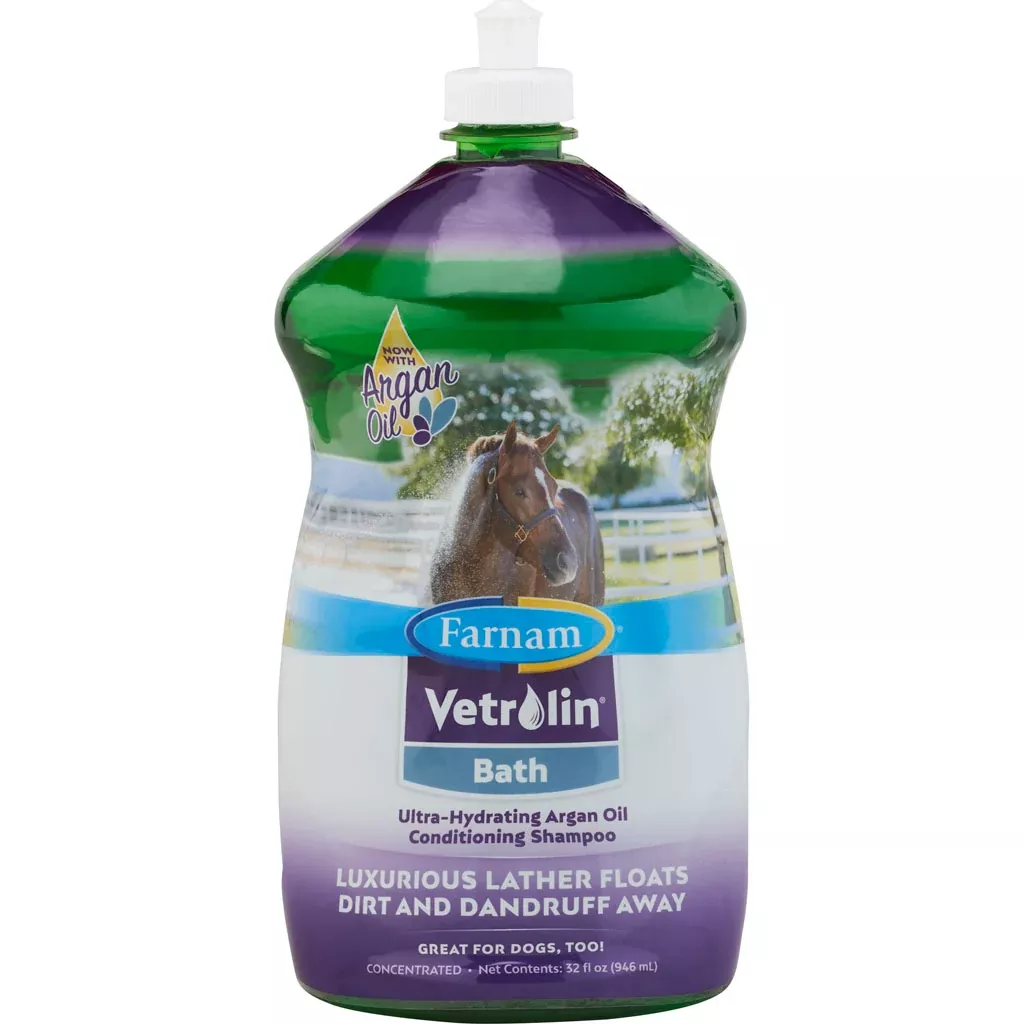Farnam Vetrolin Bath Ultra-Hydrating Conditioning Shampoo, 32 oz