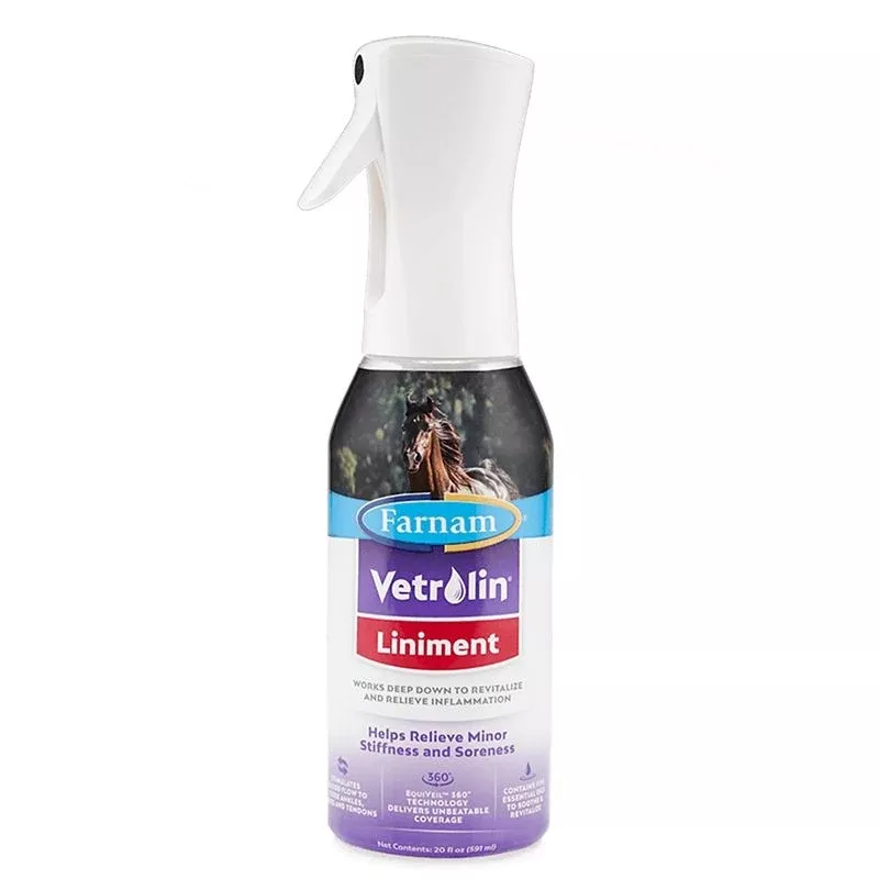 Farnam Vetrolin Liniment Equiveil Spray 360