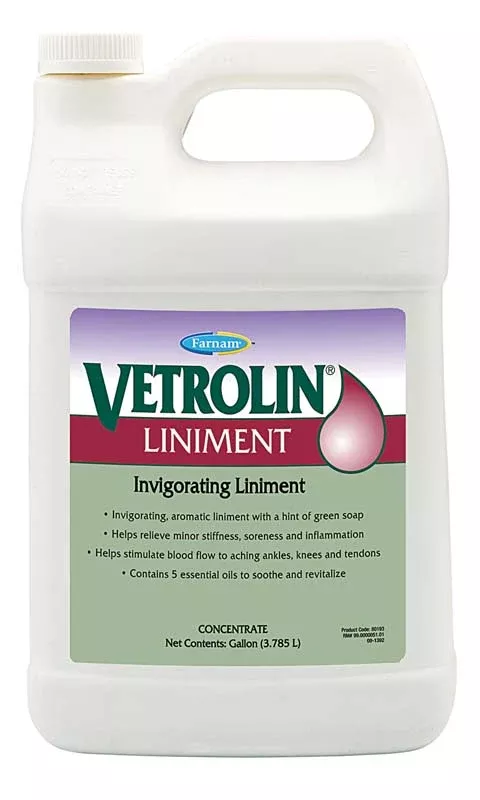 Farnam Vetrolin Liniment Refill, 1 Gallon