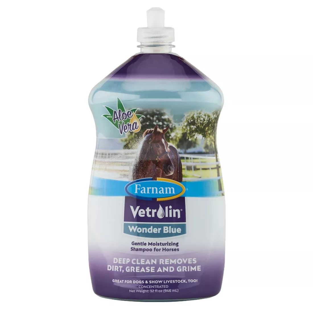 Farnam Vetrolin Wonder Blue Shampoo
