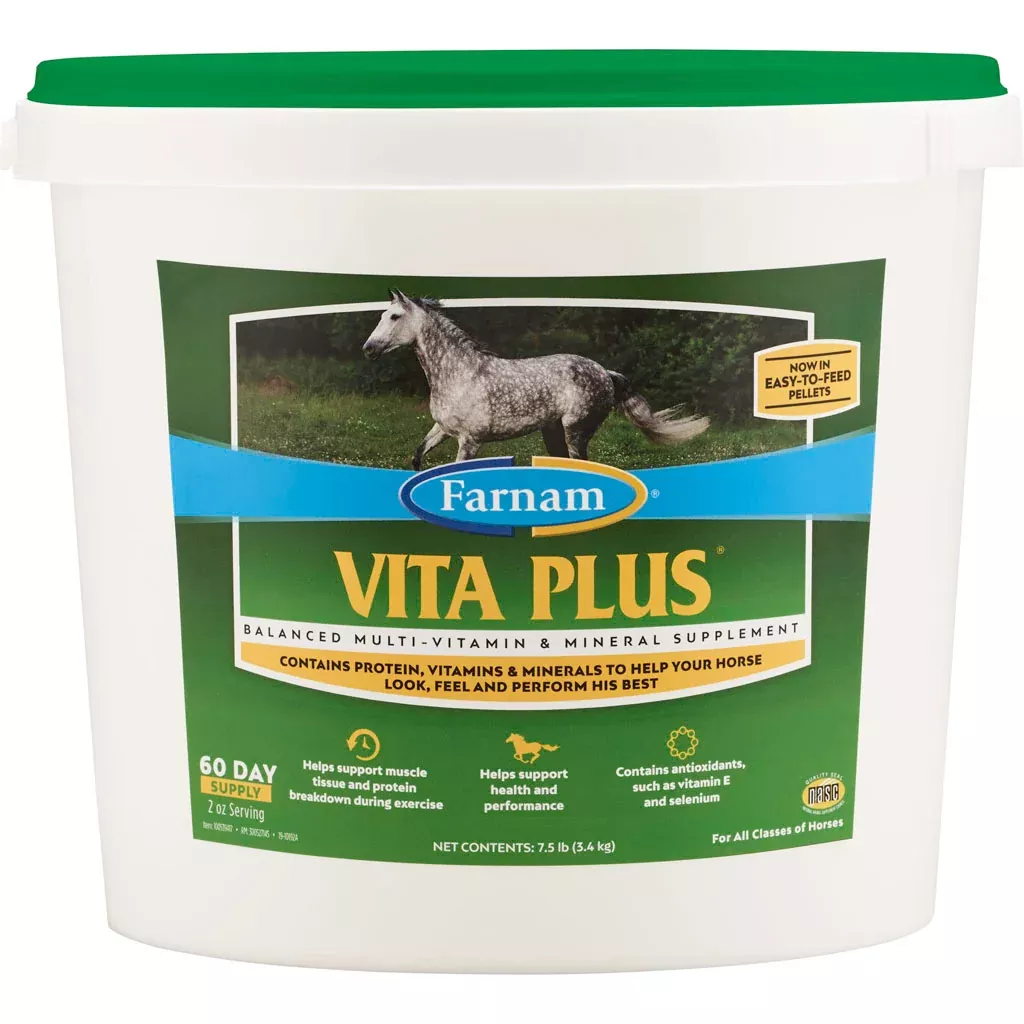 Farnam Vita Plus Balanced Multi-Vitamin & Mineral Supplement, 7.5 lb