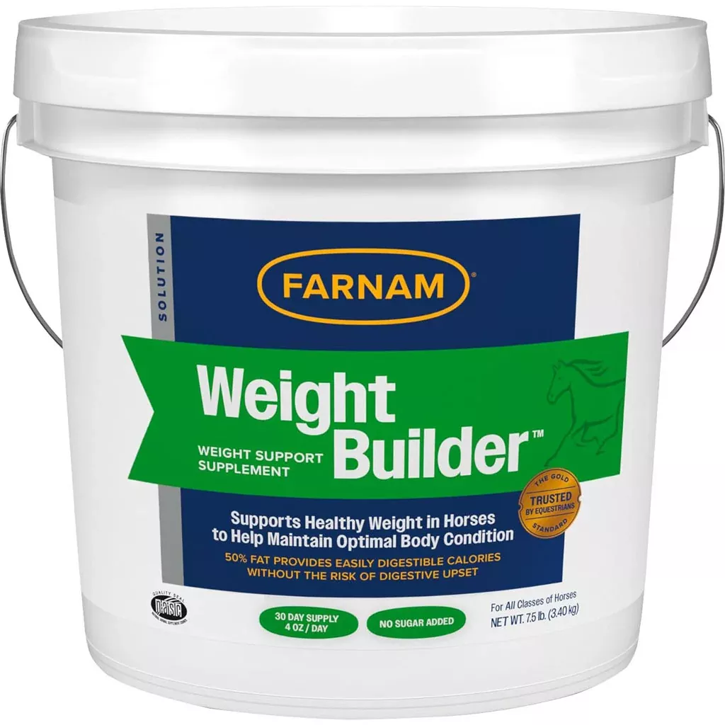 Farnam Weight Builder Equine Weight Supplement, 7.5 lb