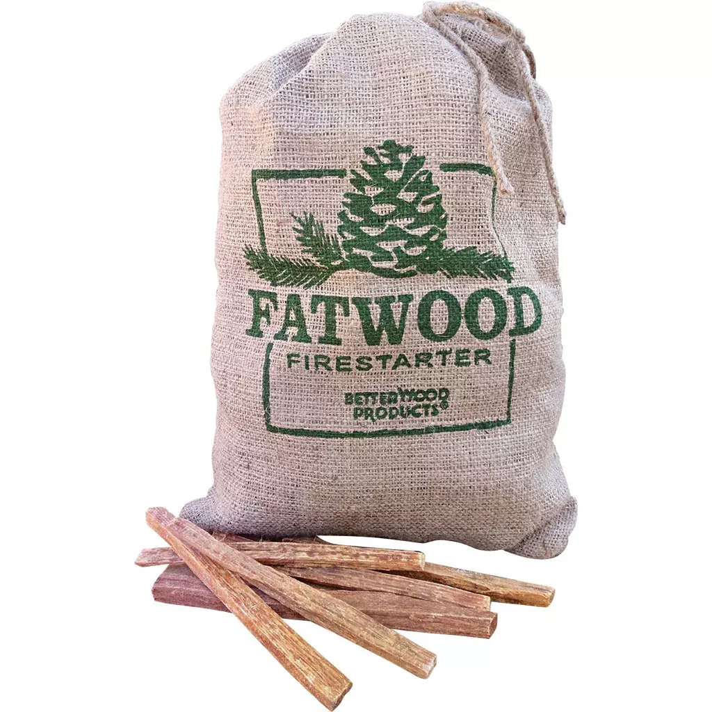 Fatwood 9908 Burlap Bag, 8 LB, .2 Cuft