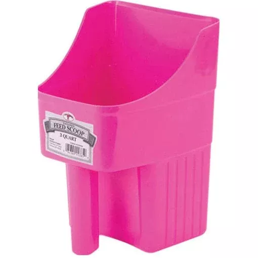 Feed Scoop - 3 Qt Pink