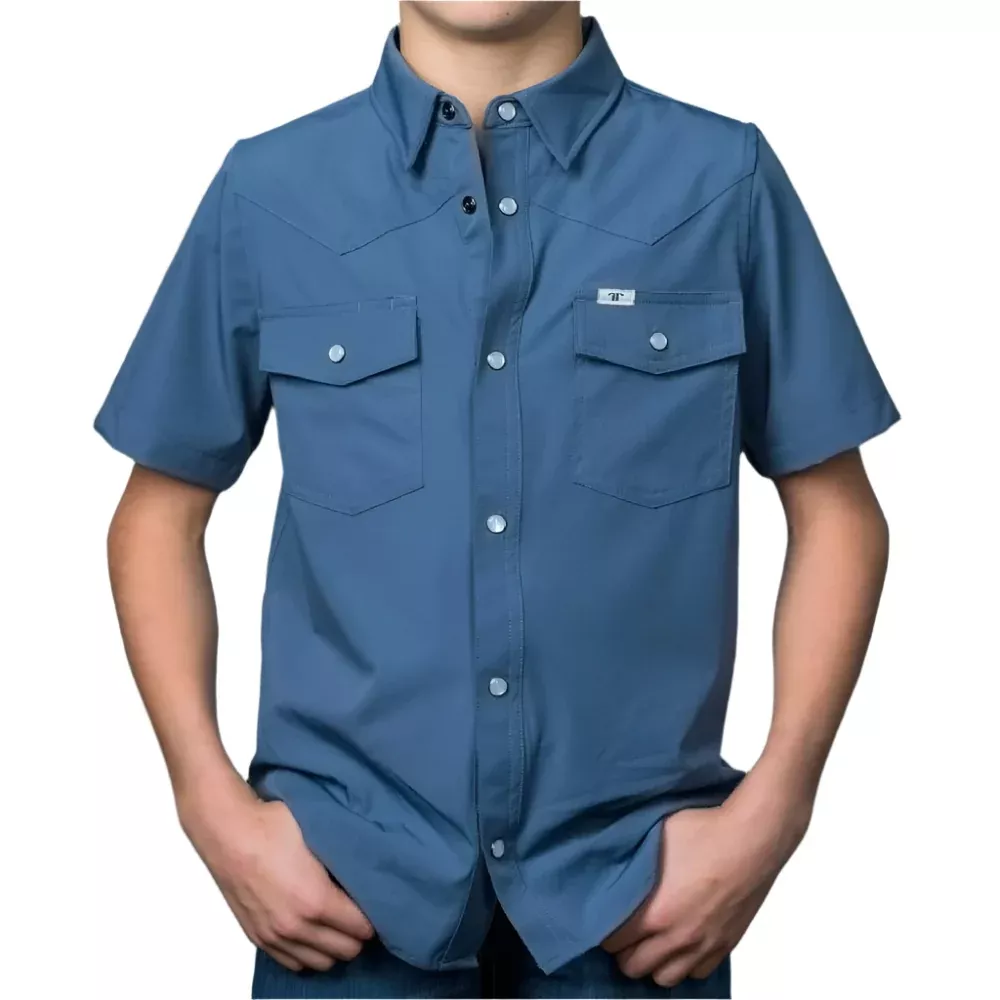 Ferrell Boy's Core Snap Shirt