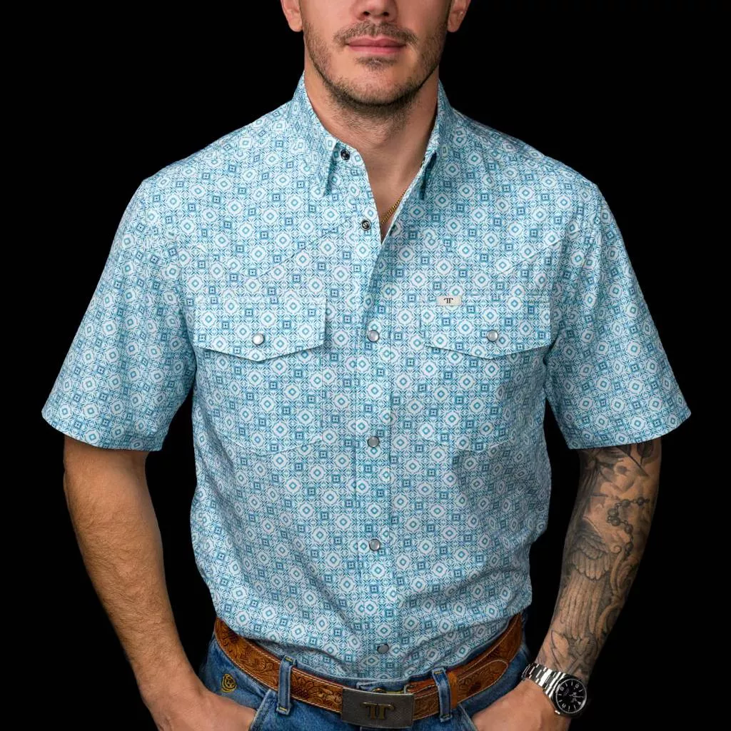 Ferrell Men's The Cal Pearl Snap Shirt