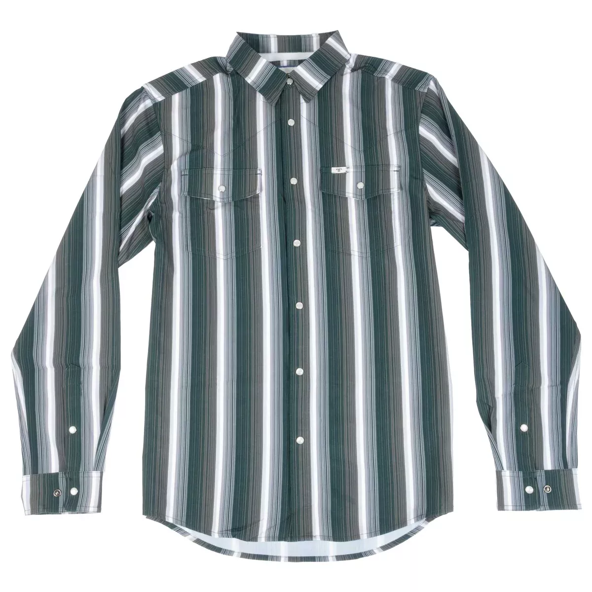 Ferrell Men's The Tristan Stripe Snap Shirt