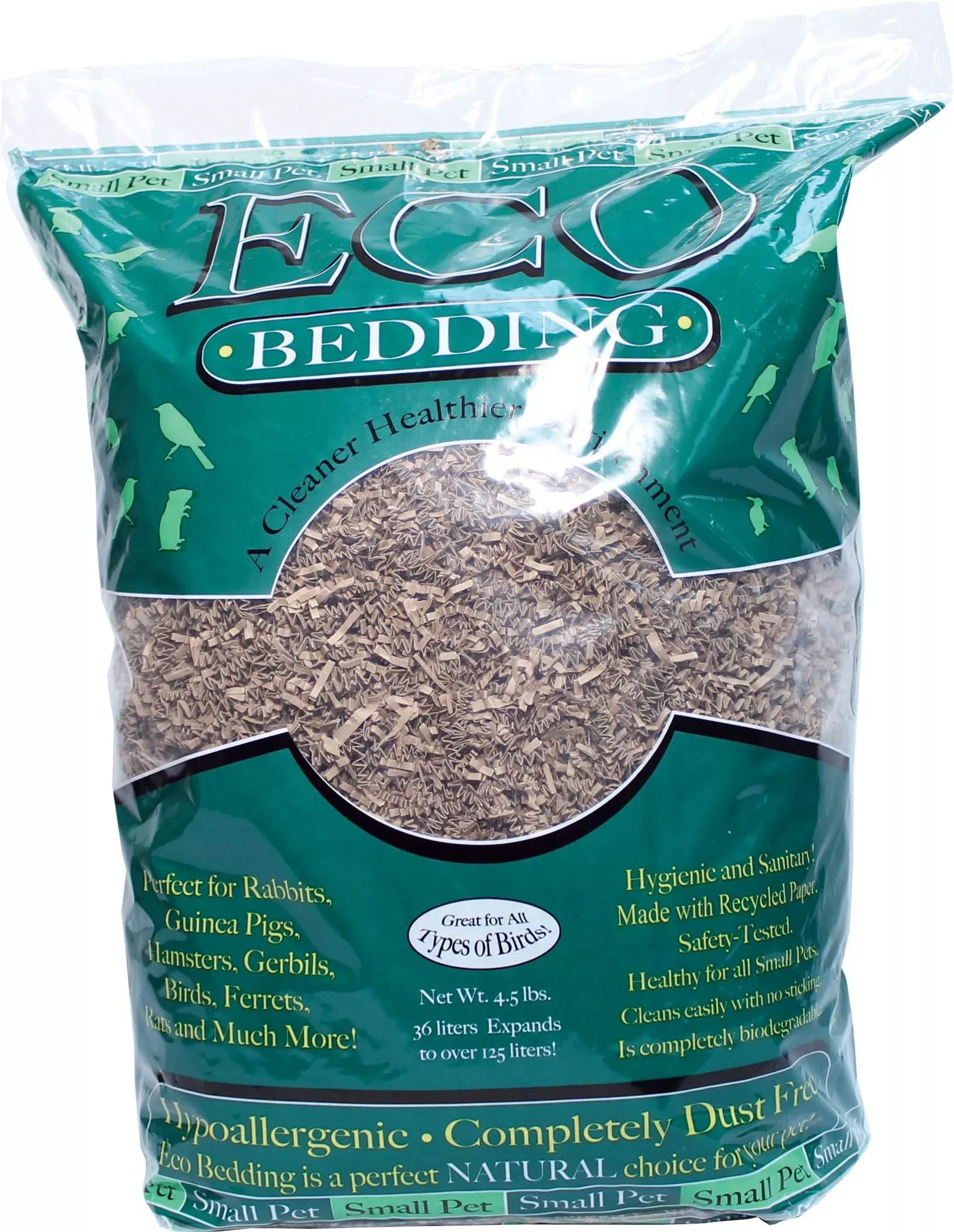FiberCore Eco Bedding for Small Pets 4.5 lb Brown