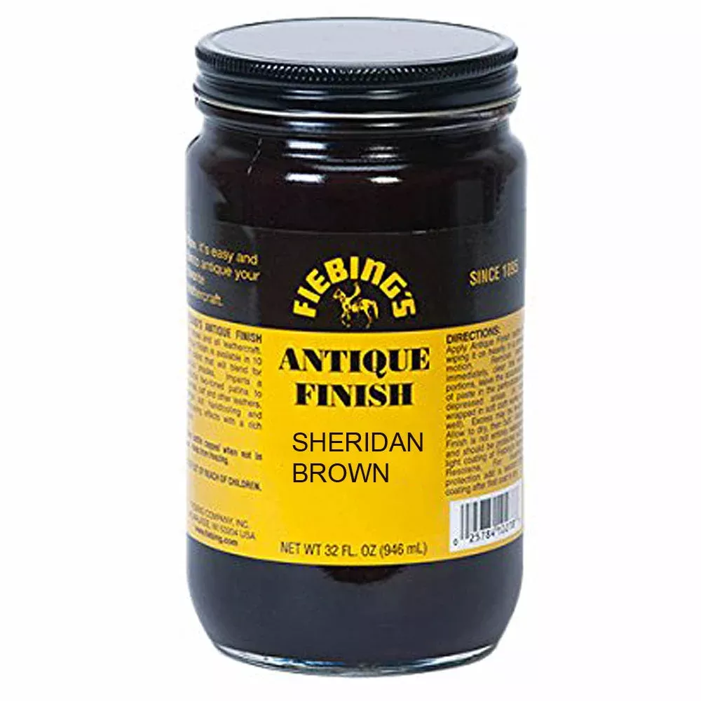 Fiebing'S Antique Finish Sheridan Brown 32 Ounce