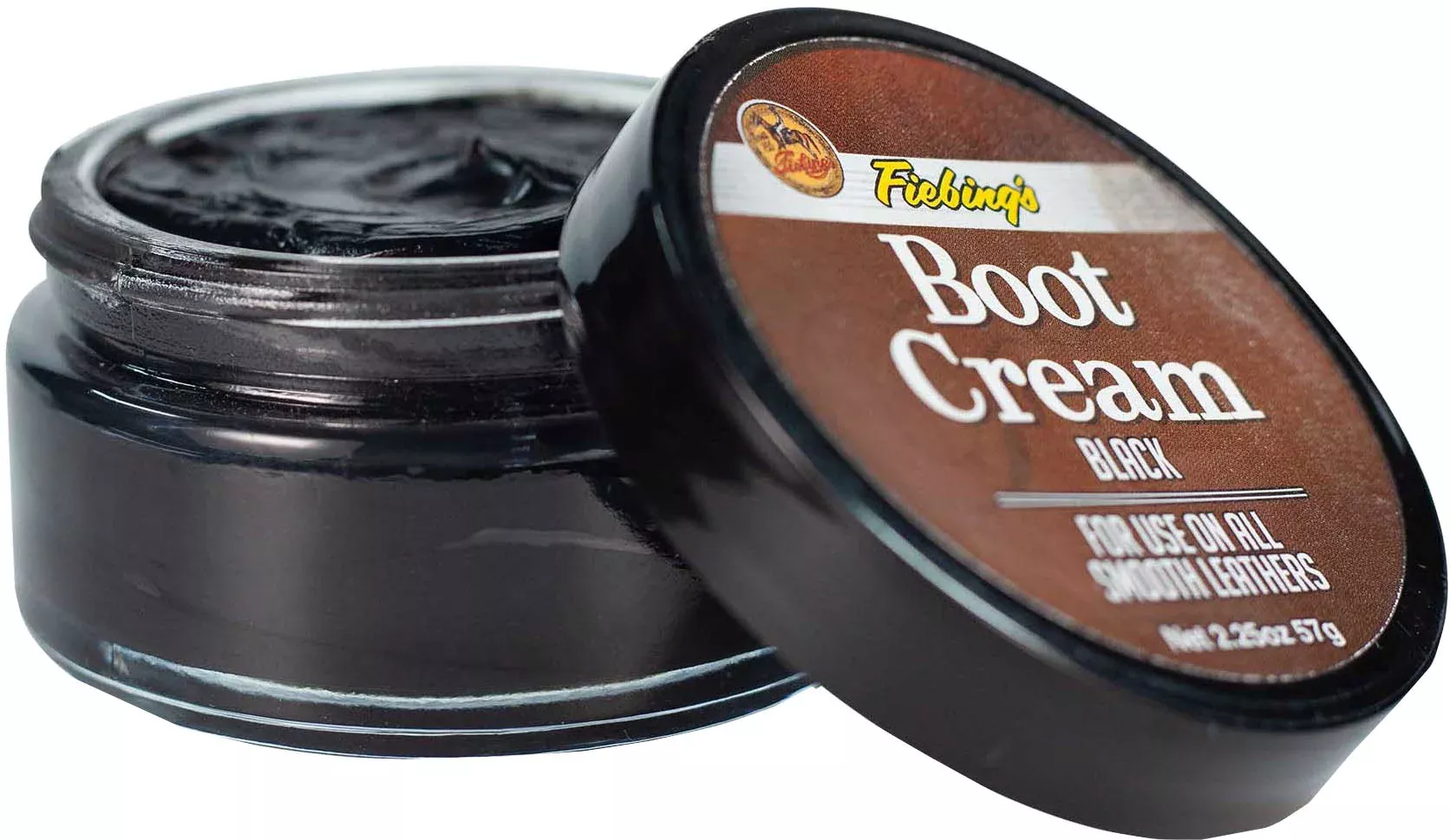 Fiebing's Original Formula Boot Cream Polish Black 2.5 oz