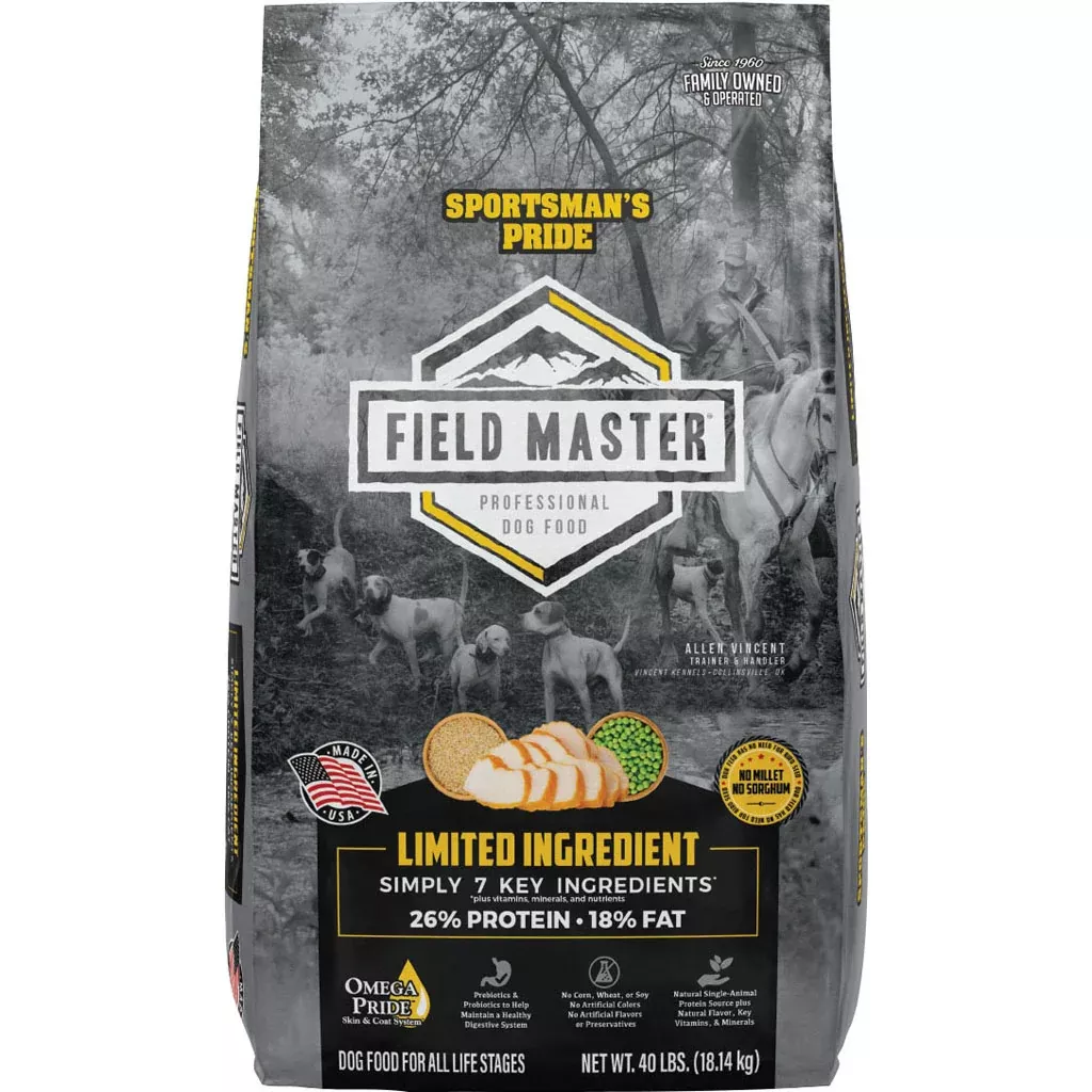 Field Master Limited Ingredient Dog Food, Turkey, 40 lb