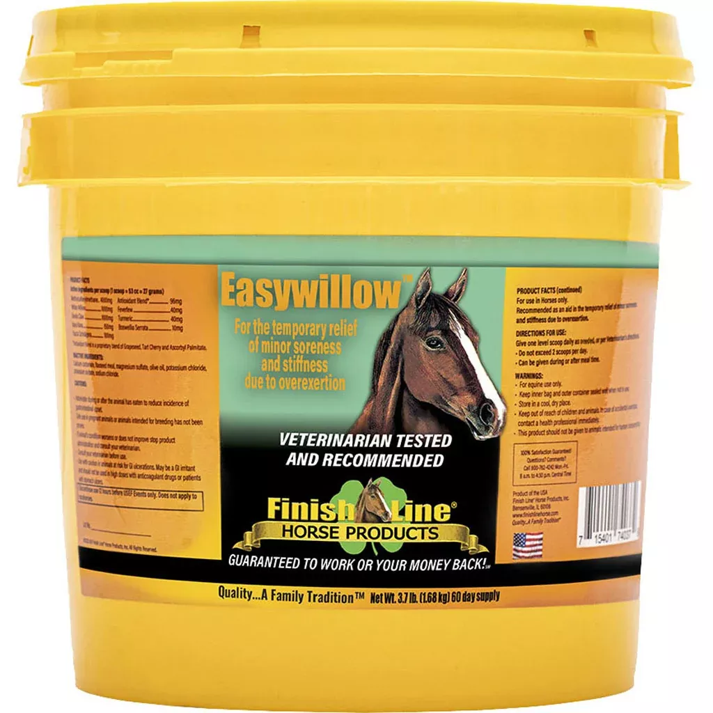 Finish Line EasyWillow Equine Supplement, 3.7 lb (60-Day)