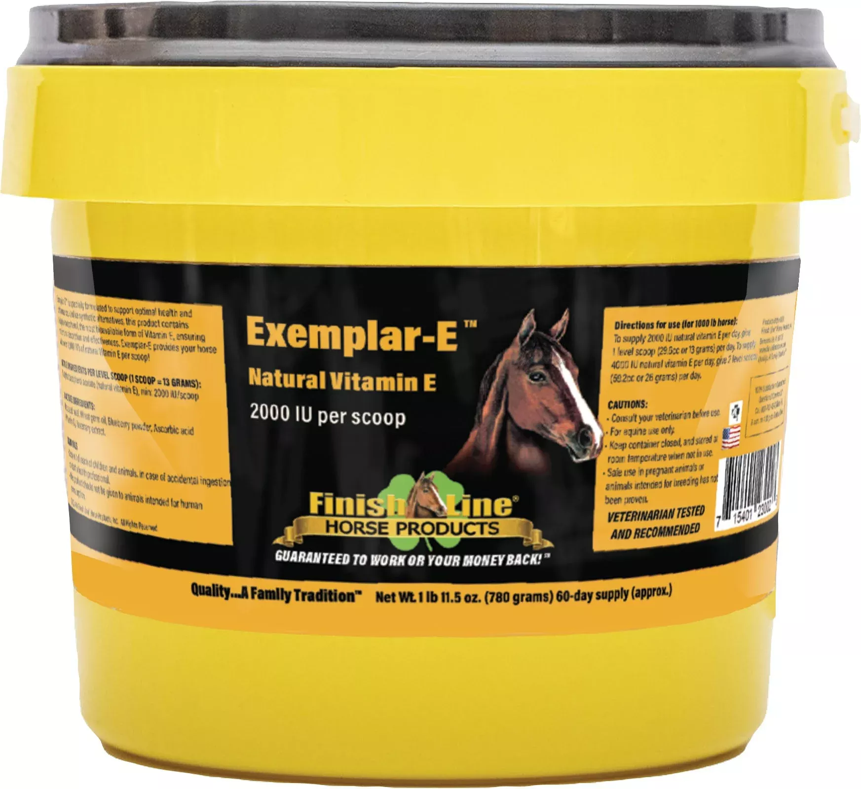 Finish Line Exemplar E Natural Vitamin E, 2.1 lb