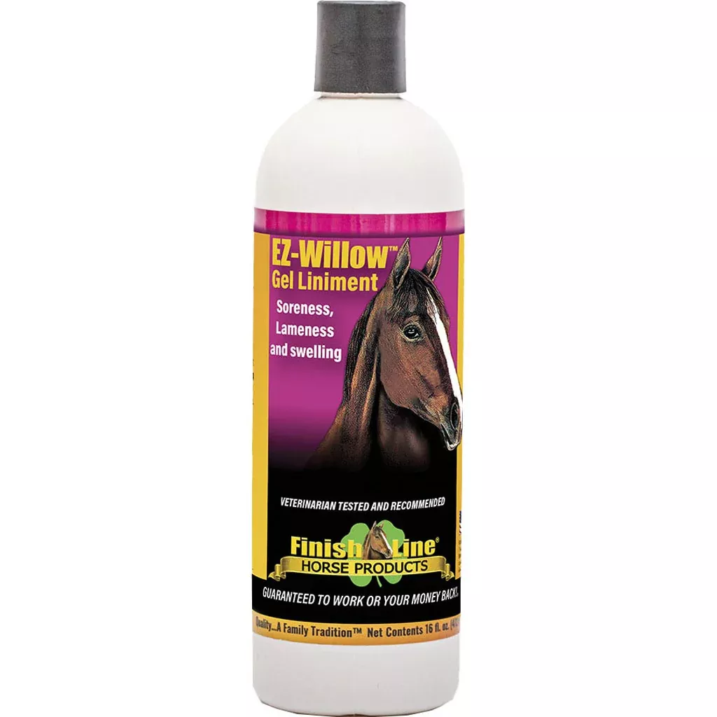 Finish Line Ez Willow Gel Liniment 16 OZ