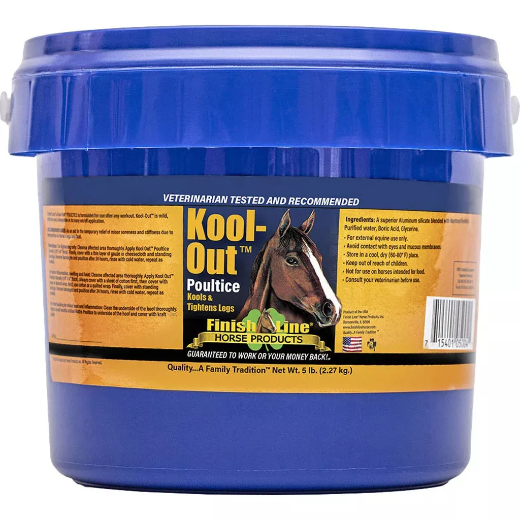 Finish Line Kool Out Clay Poultice 5 lb
