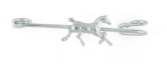 Finishing Touch Trotting Horse Stock Pin