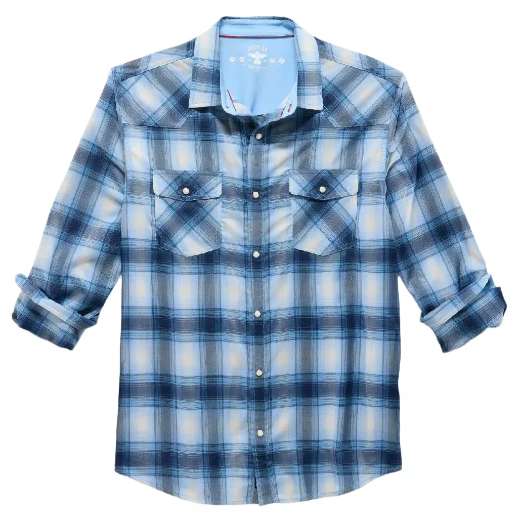 Flag & Anthem Men's Plaid Breckenridge Performance Western Shirt