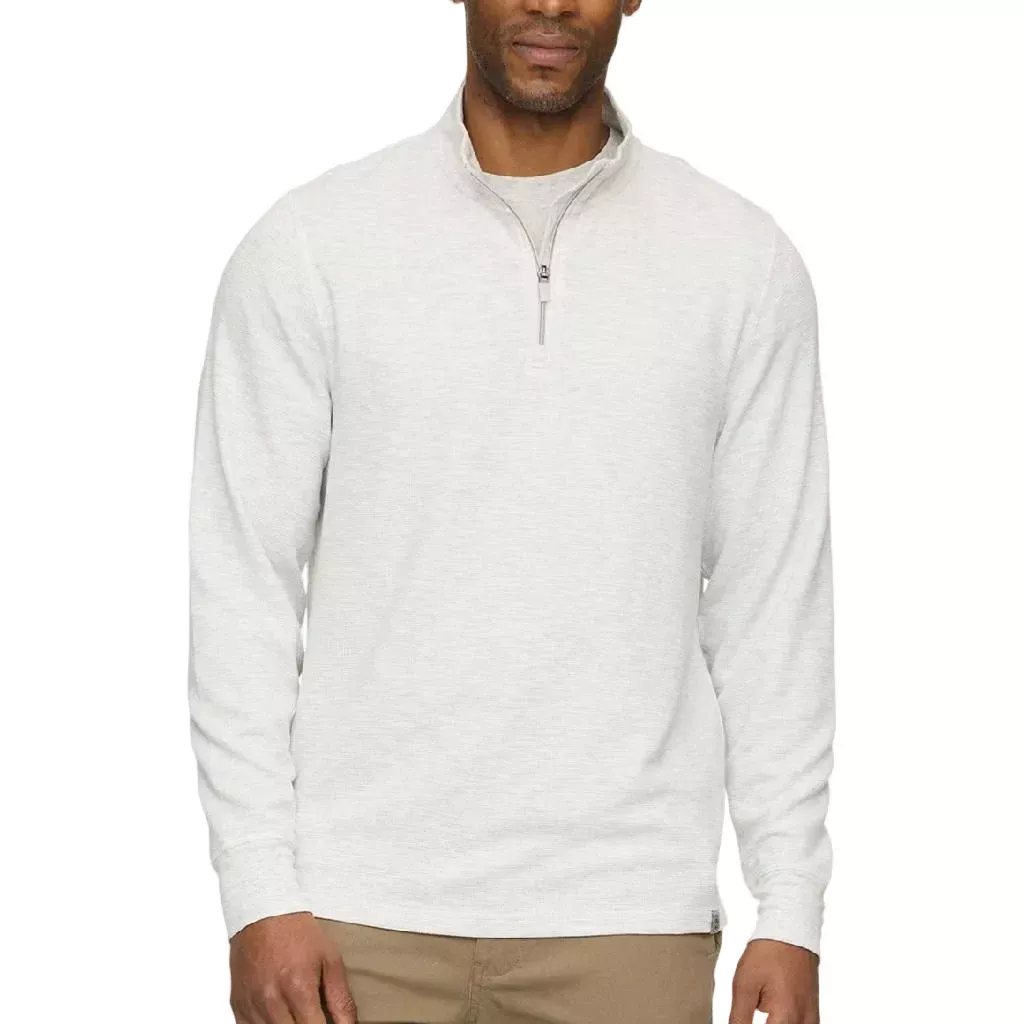 Flag & Anthem Men's Summit Waffle 1/4 Zip Pullover
