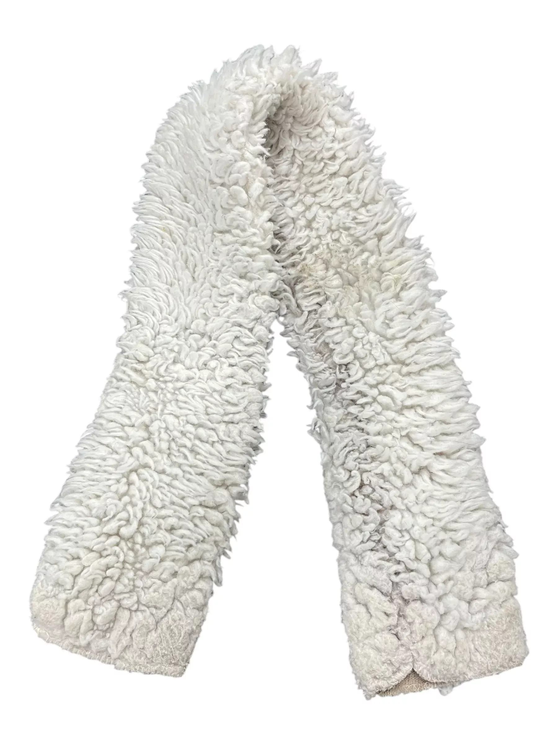 Fleece Girth Cover - White - Approx 34" - USED