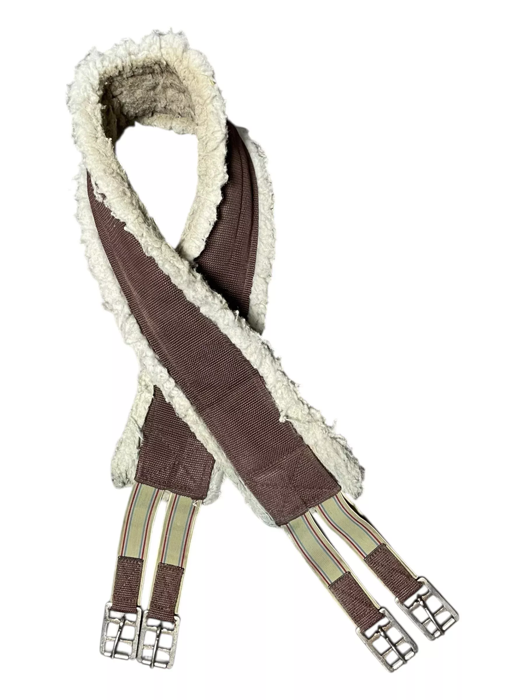 Fleece Lined Girth - Brown - 52" - USED