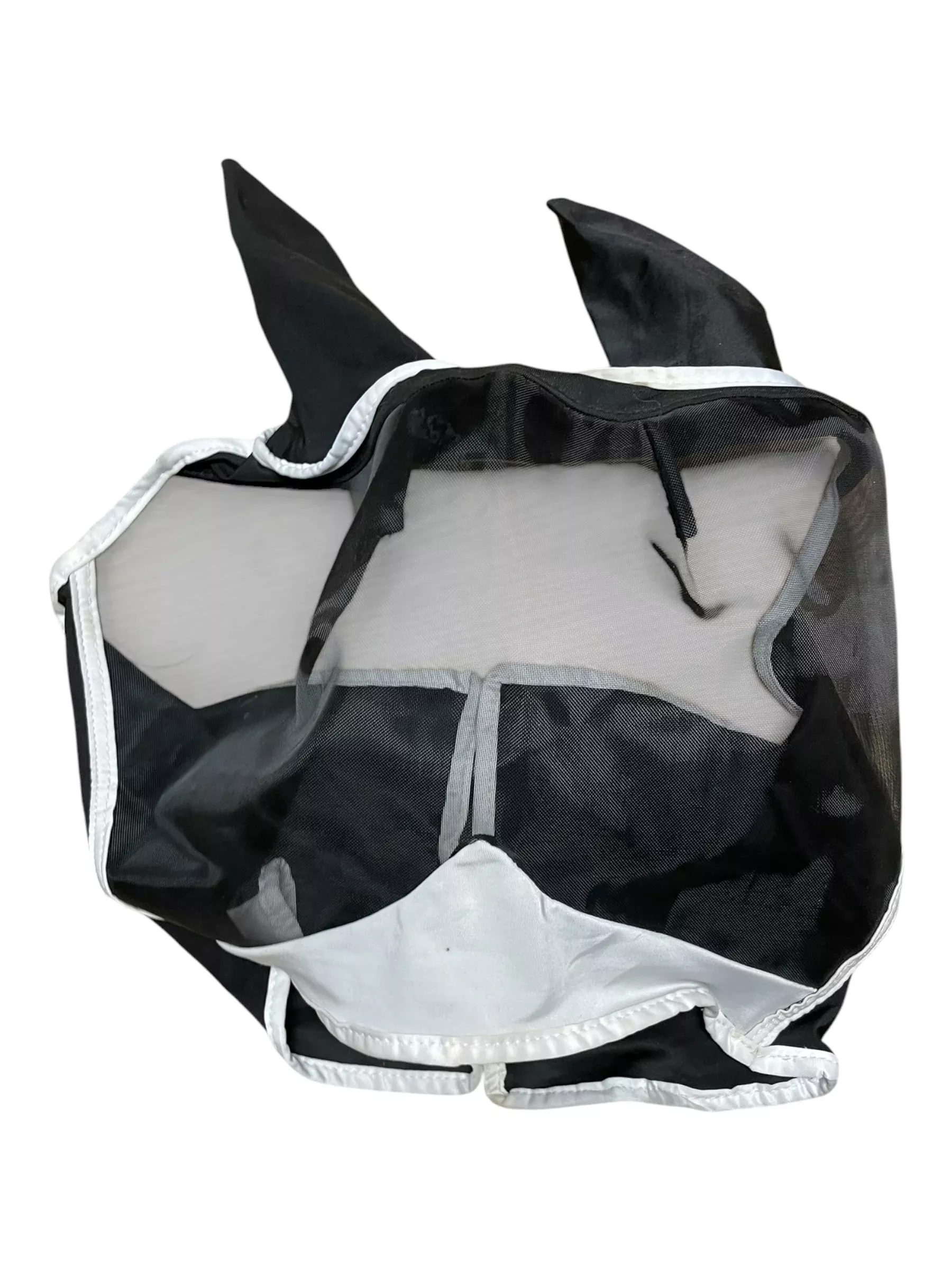 Fly Mask - Black/White - Est. F/S - USED
