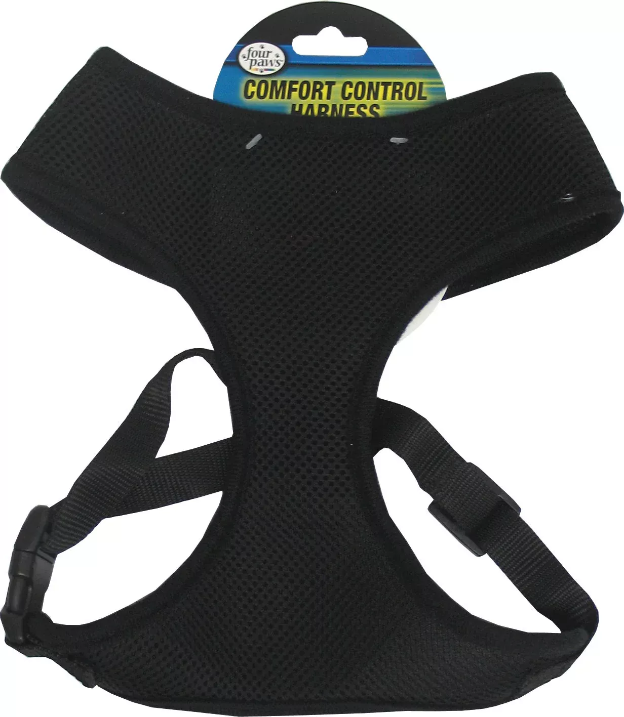 Four Paws Comfort Control Dog Harness Small Black