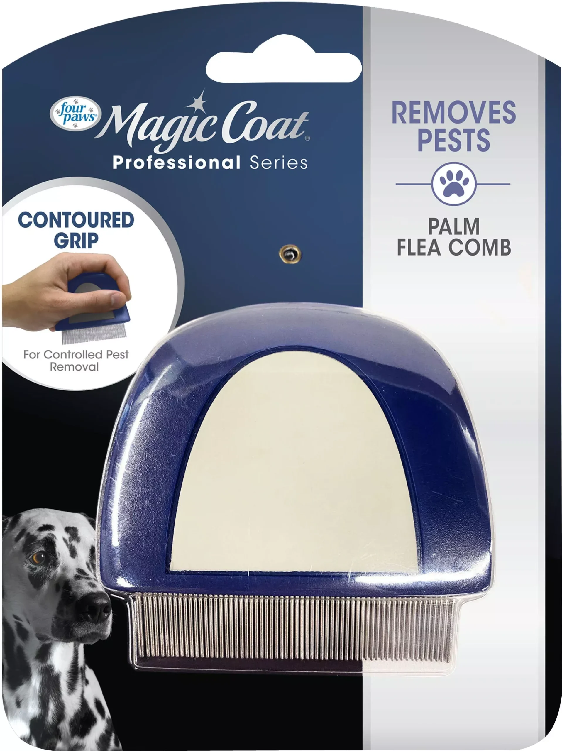 Four Paws Magic Coat Professional Series Palm Flea Comb