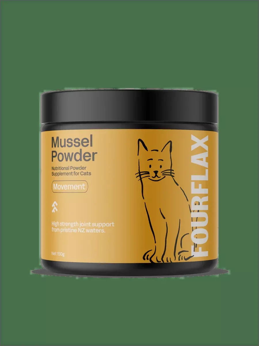 Fourflax Feline Mussel Powder