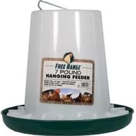 Free Range Plastic Hanging Poultry Feeder