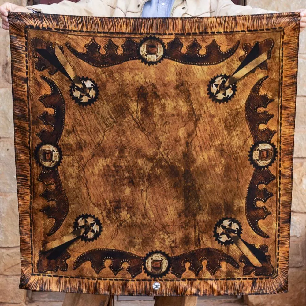 Fringe Scarves "Batwings" Short Wild Rag