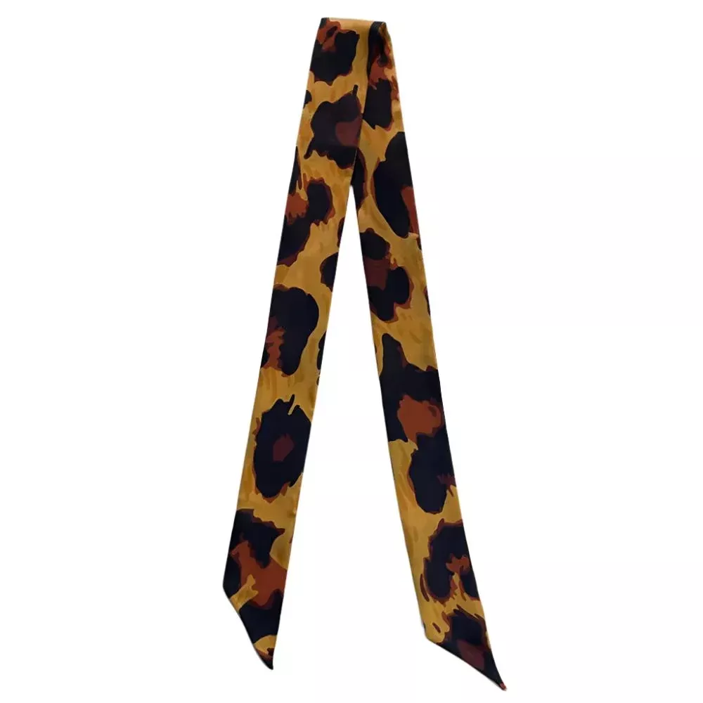 Fringe Scarves "Leopard Big Warm" Twilly