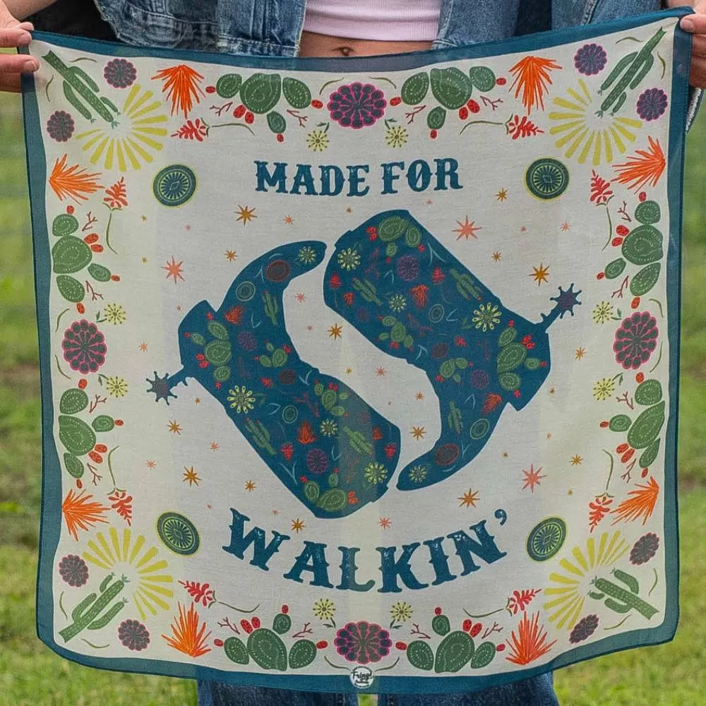 Fringe Scarves "Made For Walkin'" Bandana