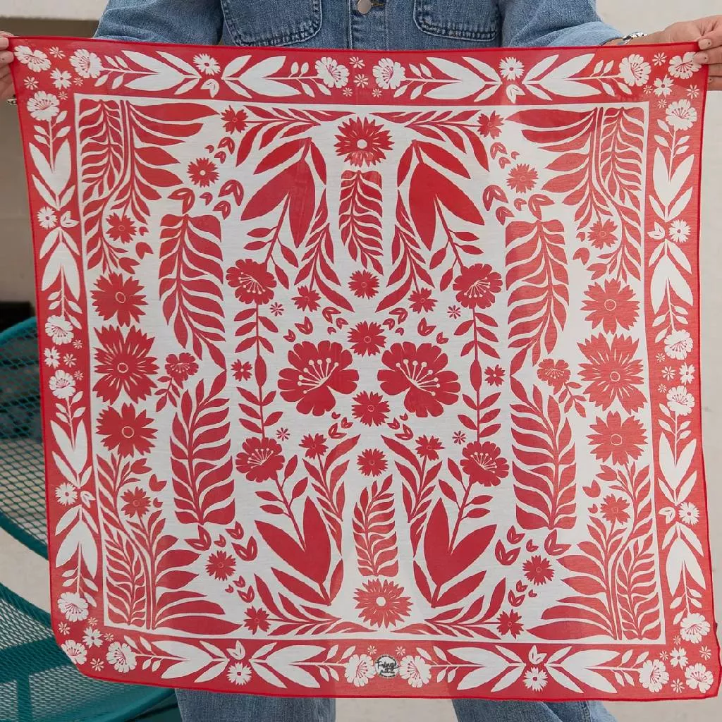 Fringe Scarves Señorita Bandana